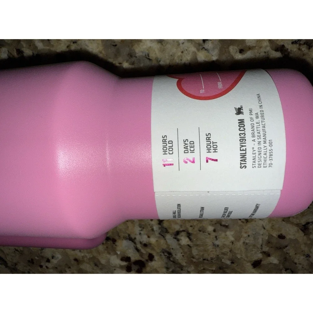 Stanley Valentines Day Heart 40 oz Target Exclusive Sweet Hearts Tumbler New - Picture 7 of 9